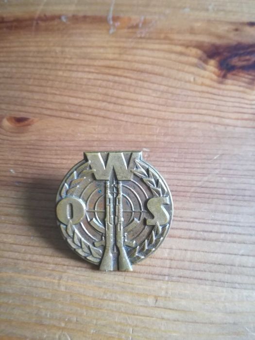 Medal 25 lat pracy w kopalni i medal WOS