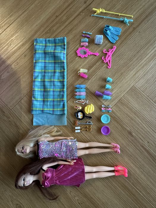 Kamper Barbie dla dziewczynki