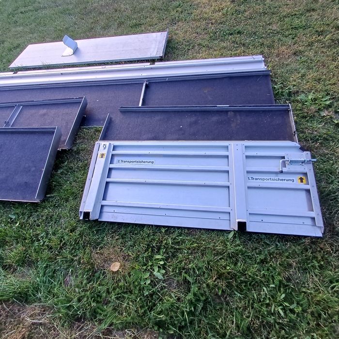 Półki, regały aluminiowe