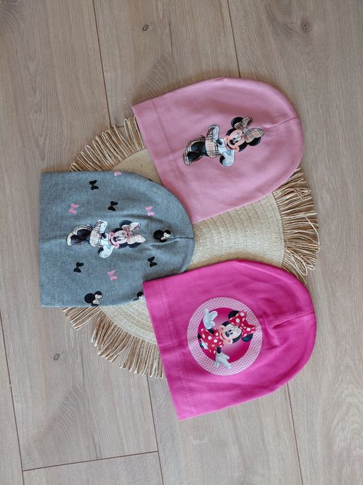 Czapka Myszka Minnie 3szt