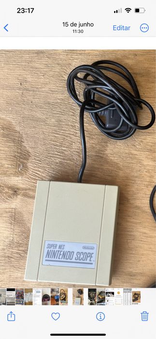 Comando consola antiga tipo nintendo nes