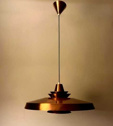 Candeeiro escandinavo T. Røste & Co. Noruega anos 60