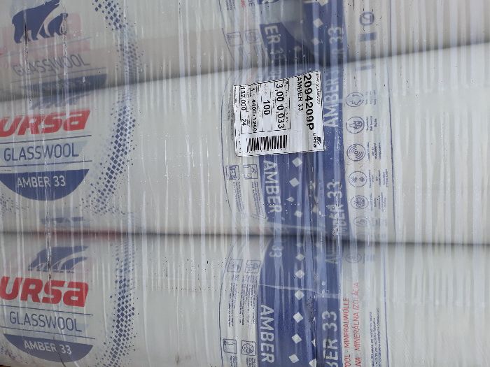 Wełna mineralna Ursa Amber 33 gr 20 cm