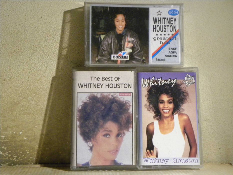 3 kasety magnetofonowe Whitney Houston