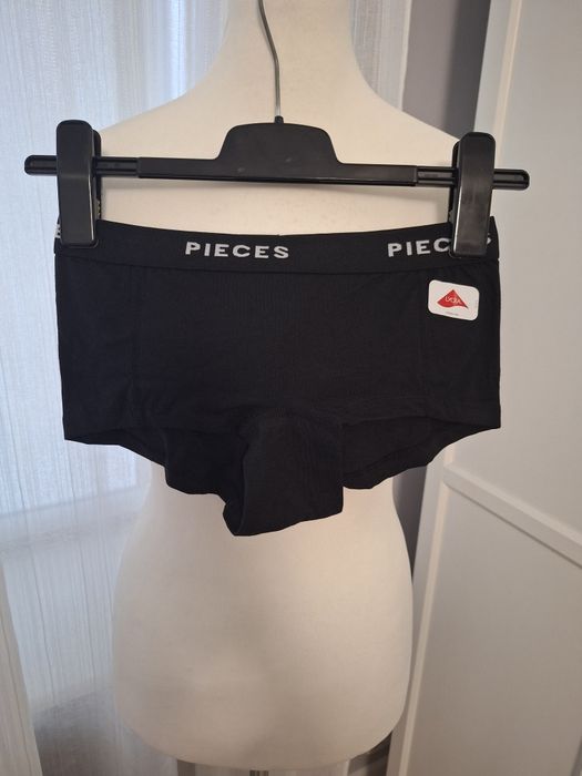 Pieces, damskie majtki bokserki r.S nowe