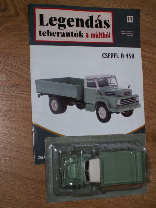 CSEPEL D 450 1/43 - Legendas Teherautok Nr 14 - Kultowe Ciężarówki