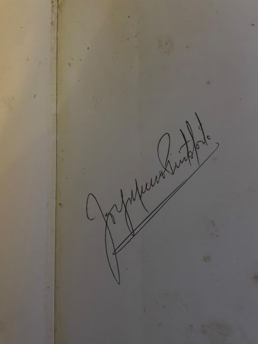 Livro jose Mourinho assinado