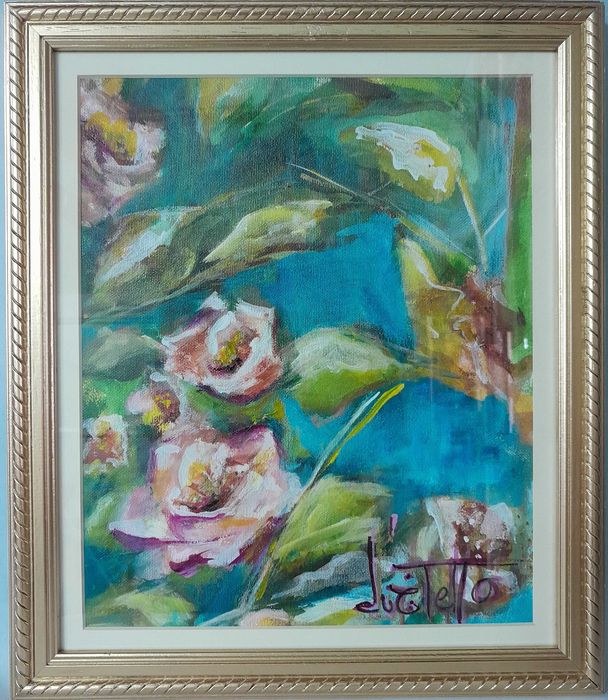 Pintura acrílica sobre tela original