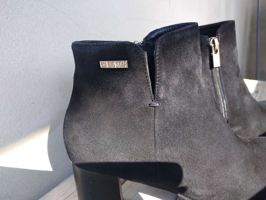 Super Botki BIG STAR na obcasie r. 38 GG274912