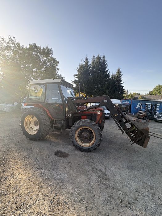 Zetor 7245, ładowacz, Tur, 4x4, rok 1991