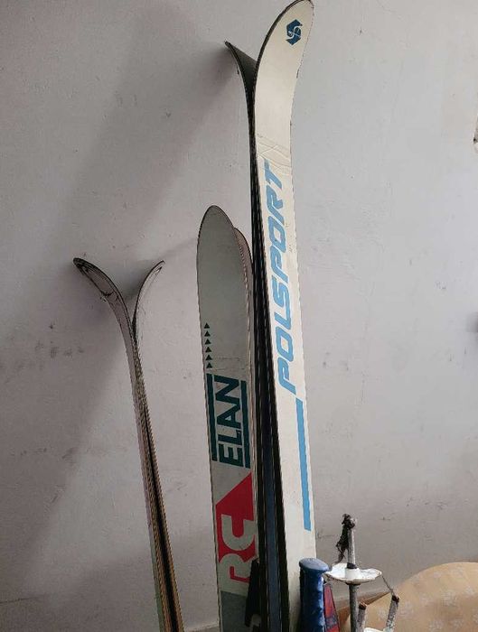 Retro  Narty Polsport Elan & Head – Klasyka na Stoku!