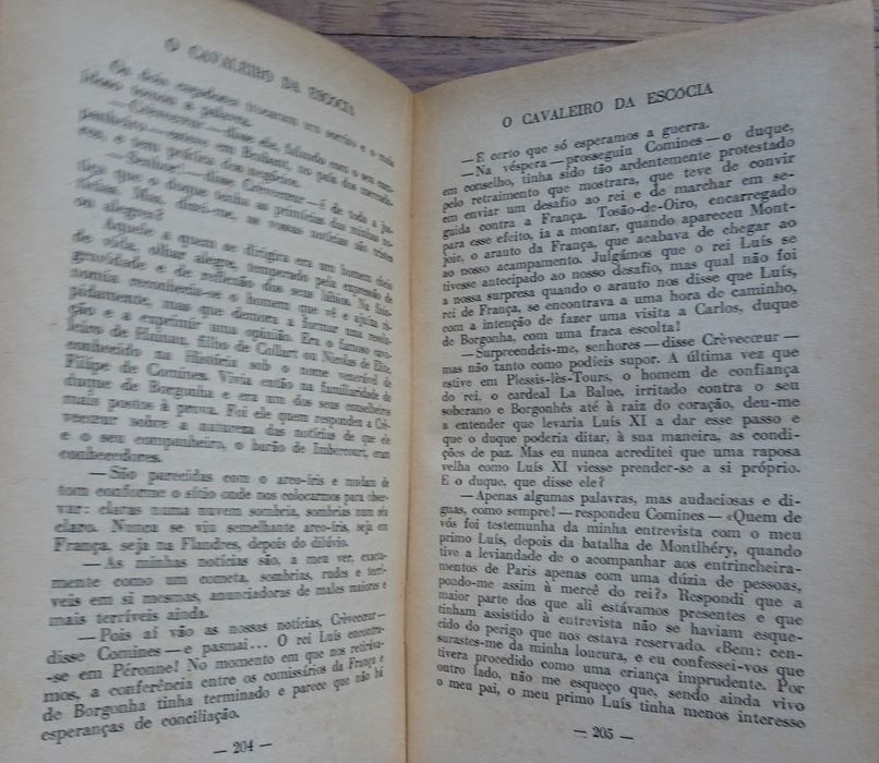 O Cavaleiro da Escócia (Quentin Durward) de Walter Scott