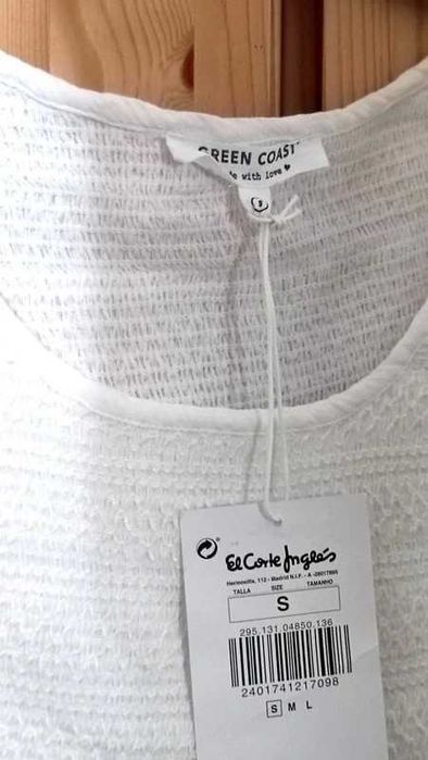 Top branco - Green Coast - Novo com etiqueta