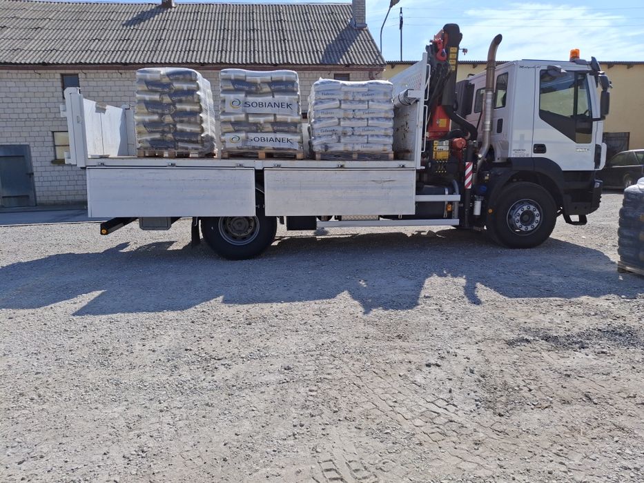 TRANSPORT  Wywrotka HDS dźwig 10m 5t