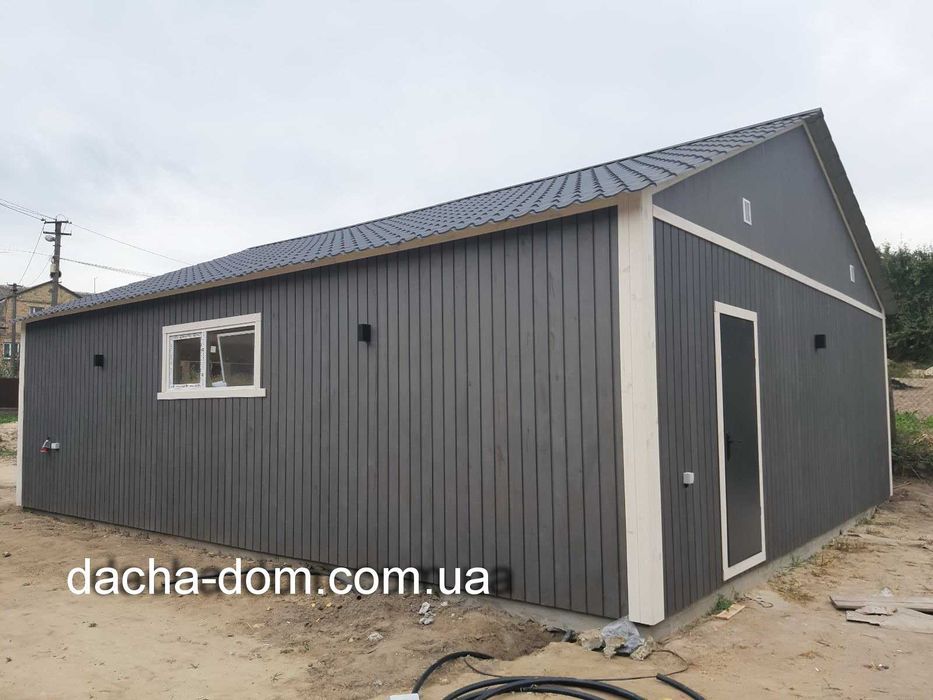 Каркасные дачные домики! От 3500 грн. м/кв. И зимой.