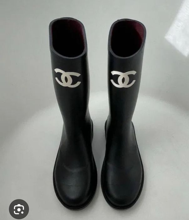 Czarne kalosze ch