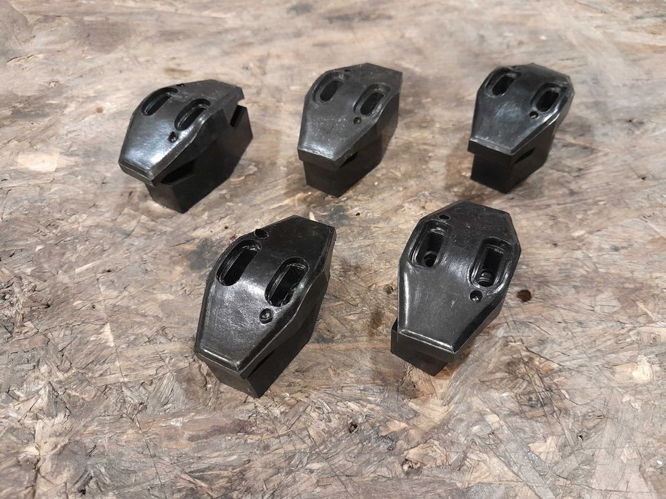 Uchwyt bakelitowy bakelit loft prl kablowy mocowanie przewodu