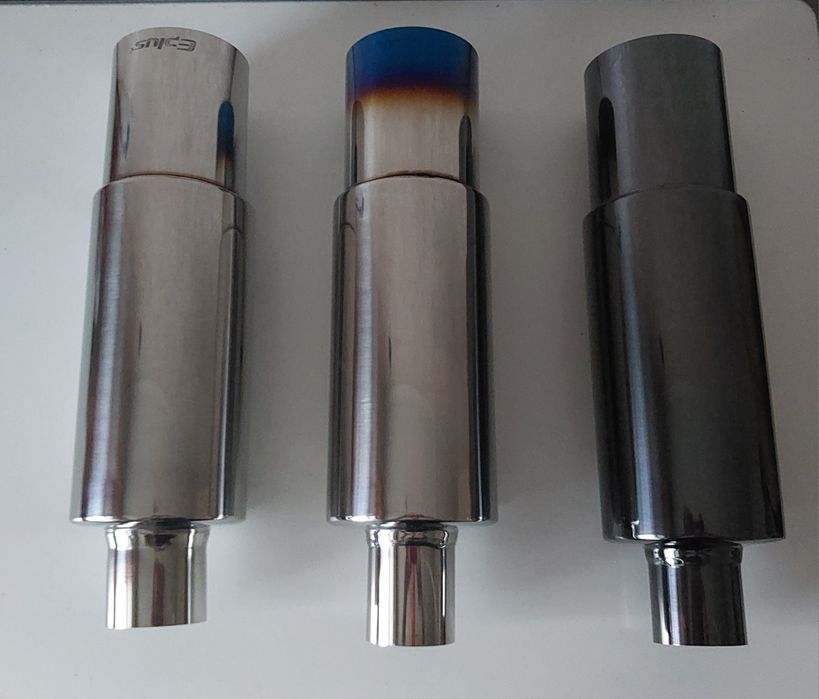 Прямоток. Спортивный вихлоп Eplus. Глушак. Прямоточна банка Akrapovic