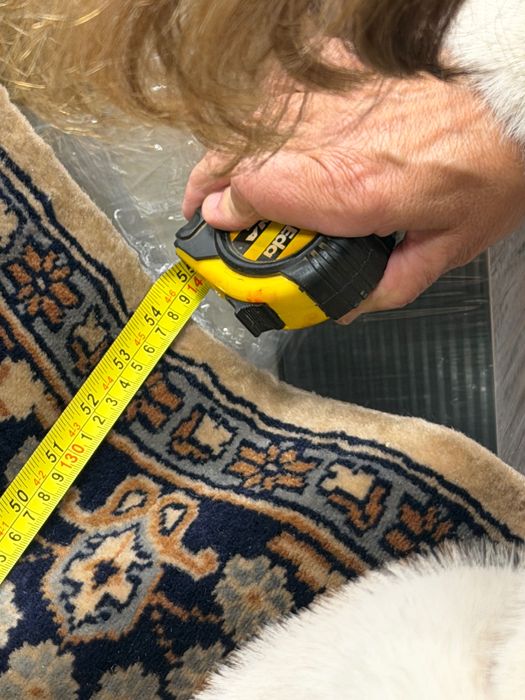 Tapete de grandes dimensões para a sala de estar