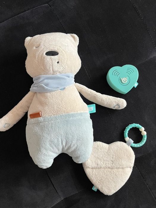 Szumiący Miś z Czujnikiem Snu dla Niemowląt