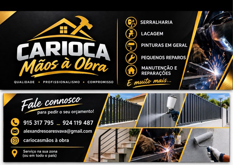 Trabalhos de serralheria