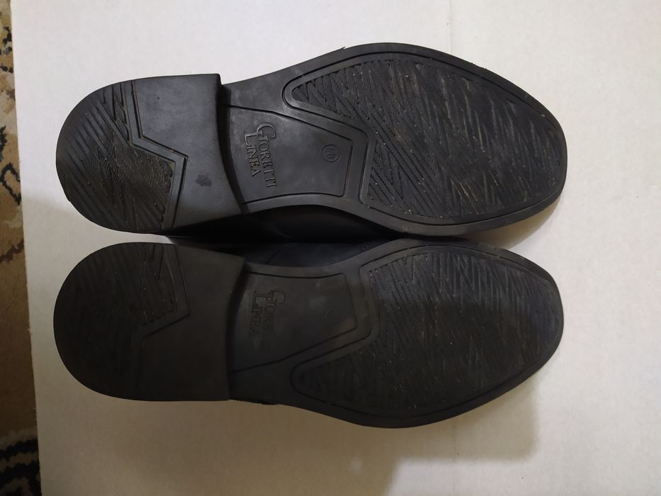 Полуботинки кожаные мужские Goretti Linea утеплённые 40 размер 100грн