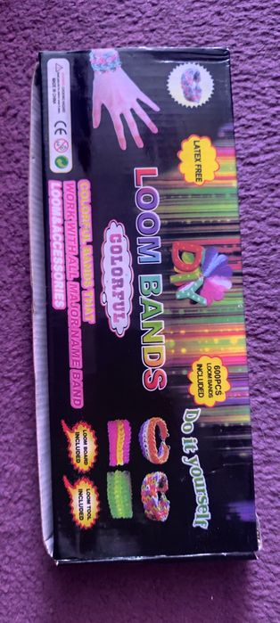 Zestaw do robienia bransoletek Loom Bands