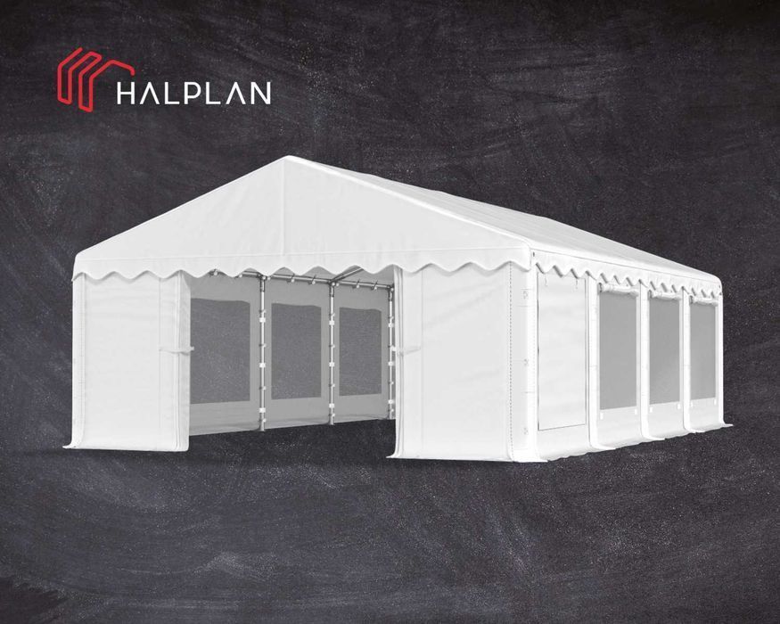 4x8x2m Namiot ogrodowy na imprezę z roletami moskitiera sezonowe RPE S