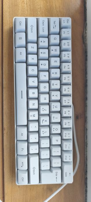 Teclado Gaming como novo