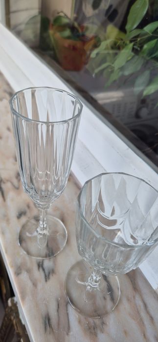 Copos champanhe e vinho vintage  LUMINARC