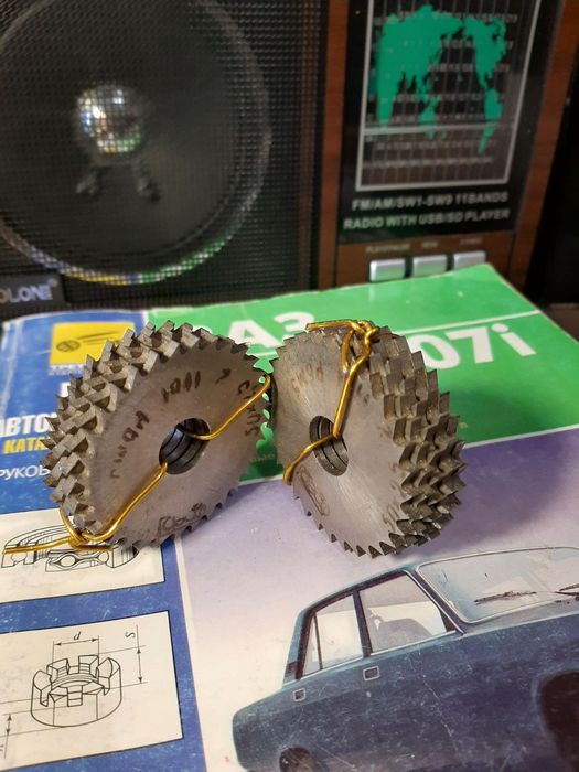 Комплект фрез дискових по металу (совдеповських) Р6М5 50×2,5×13