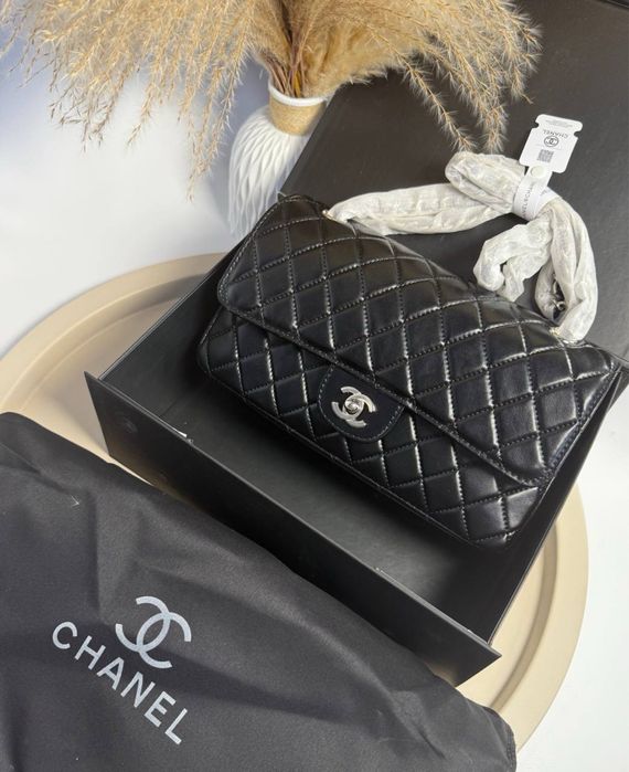 Сумка Chanel Double Flap. Шкіряна сумка Шанель