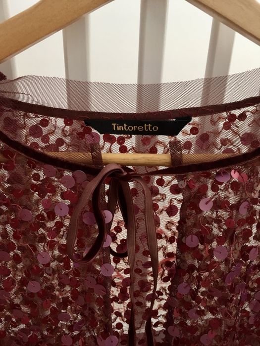 Conjunto vestido cerimonia Tintoretto T.38