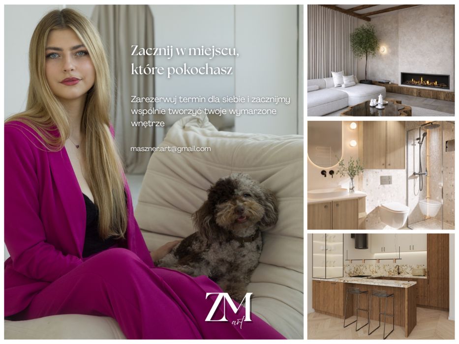 Architekt wnętrz / Projektant wnętrz - projektowanie wnętrz