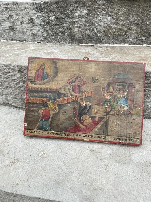 Ex voto pintura antiga