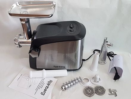 Электро Мясорубка-Соковыжималкой Rainber 672