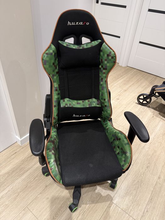 Fotel do komputera minecraft dla dziecka na okolo 8-10 lat