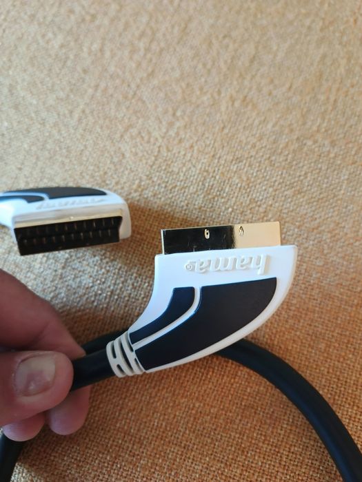 Кабель SCART-SCART Gold Connections