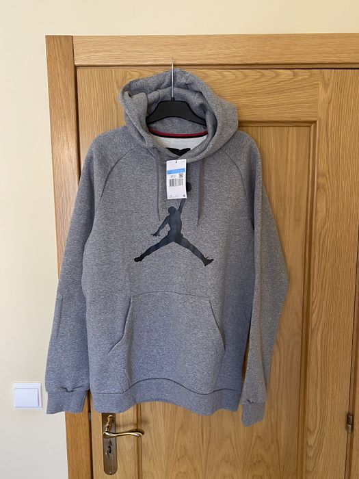 Sweatshirt cinzenta air jordan nike NOVA