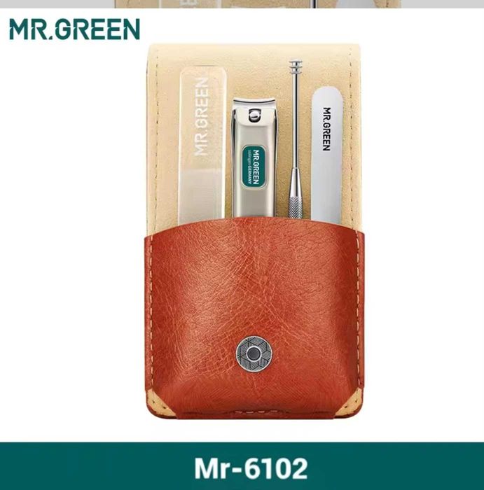 Zestaw do manicure MR. GREEN obcinaczki cążki Zestaw do paznokci