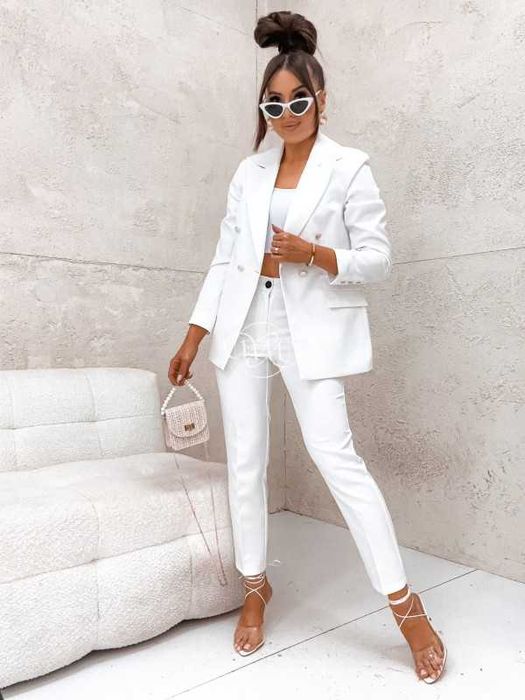 SMLXL Komplet marynarka i spodnie garnitur