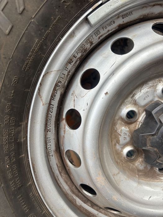 6-139,7 r16 Ford Ranger Toyota Hilux: 2 500 грн. - Диски Решетилівка на Olx