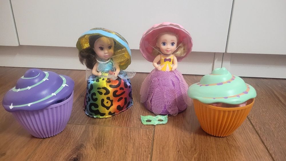 LALKA Cupcake Laleczka babeczka 4 szt