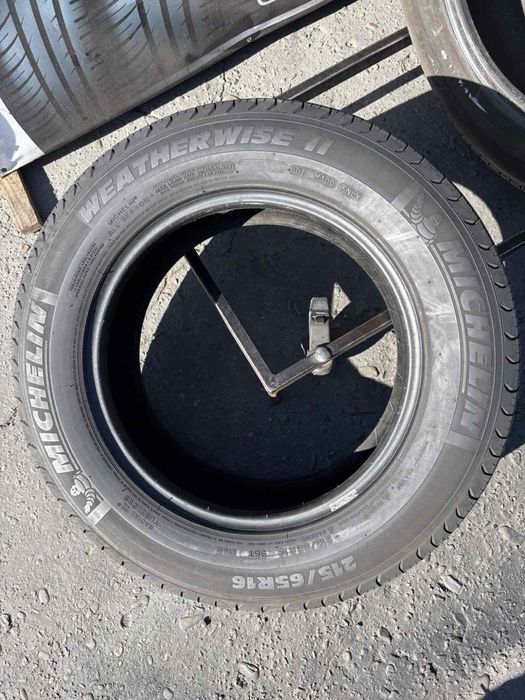 Шини 215/65 R16 пара Michelin 6,8мм всесезон215 65 16