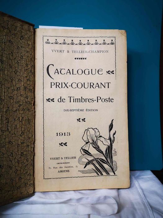 [SELOS] CATÁLOGO Yvert & Tellier de todos os selos emitidos em todo o mundo entre 1840 e 1912