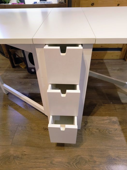 Nordea biały rozkładany