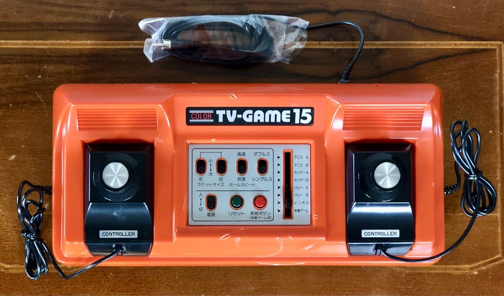 Druga konsola Nintendo Color TV Game 15V gra komplet arcade retro pong 1977 vintage