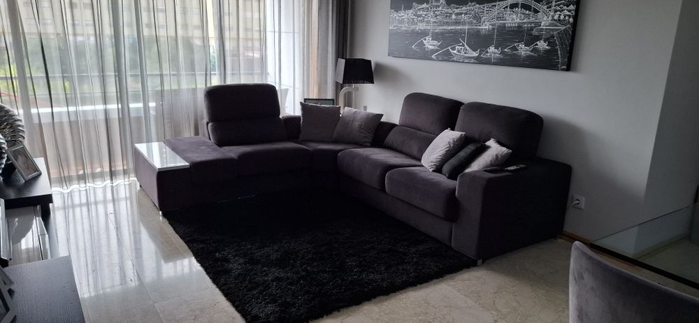Sala completa moveis e carpetes