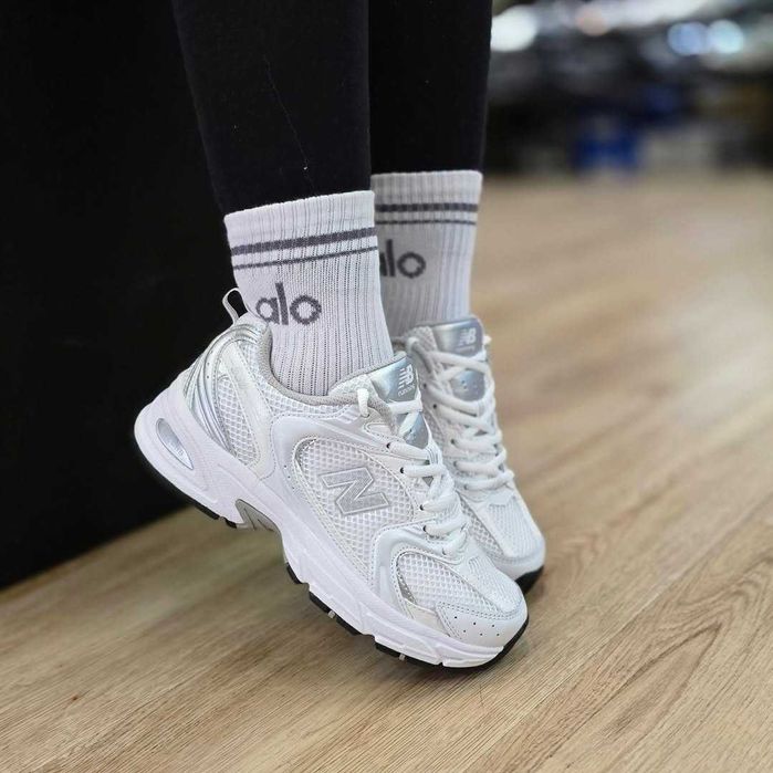 Кроссовки New Balance 530 White Silver/Кросівки NB /Жіночі Нью Беланс
