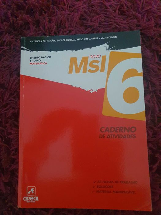 Caderno de atividades matemática